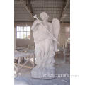 الدينية الرخام الأبيض كبير الحجم تمثال الملاك
